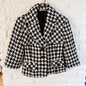 Bill Blass Houndstooth Jacket